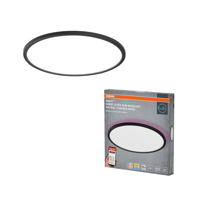 Osram SMART+ Orbis Ultra Slim Backlight Ø400 mm RGB